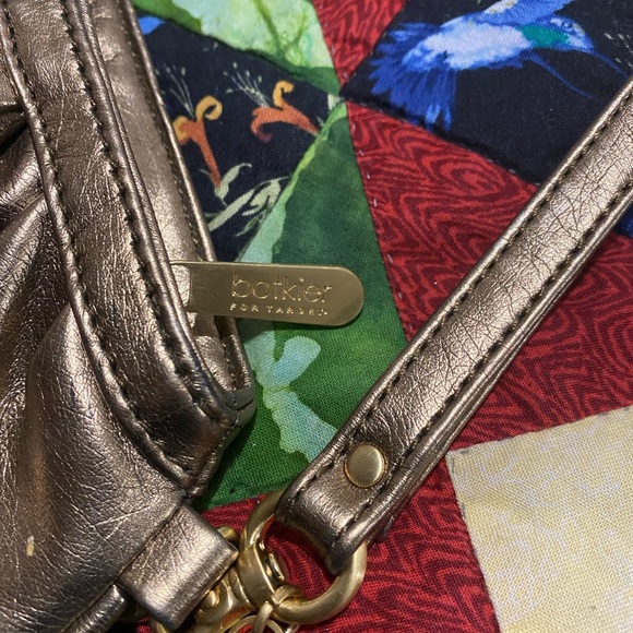 Botkier Bronze-Gold Leather Clutch Wristlet - Picture 5 of 16